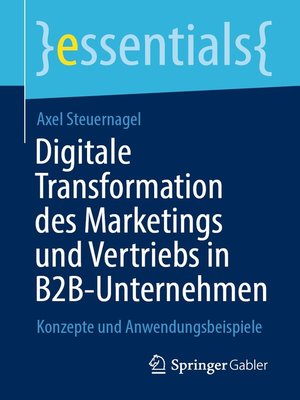cover image of Digitale Transformation des Marketings und Vertriebs in B2B-Unternehmen